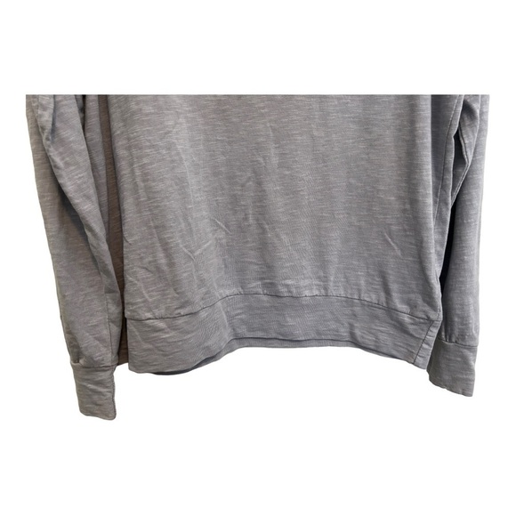 THOMAS Dean GREY 1/4 ZIP SLUB PERFORMANCE KNIT - Picture 5 of 12